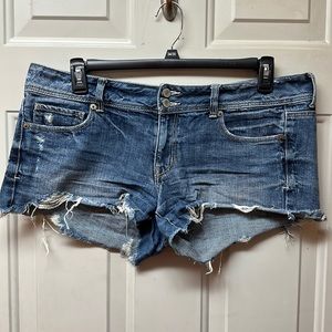 American Eagle cut off Jean shorts, size 14